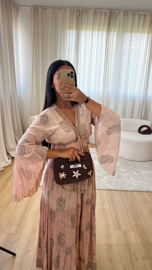 Ensemble jupe ANITA rose